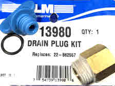 13980 OMC Drain plug kit