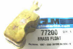 77200 Rochester brass float