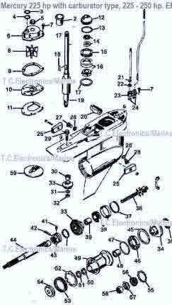 Mercury outboard parts drawings * Tech video