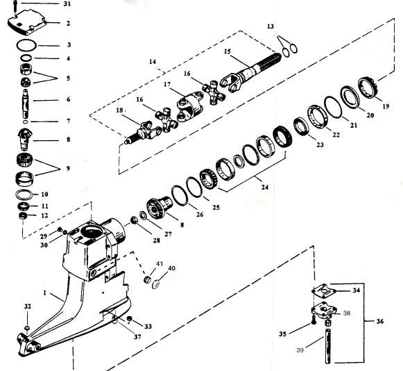 Mercruiser Alpha One Gen 2 Parts Diagram 